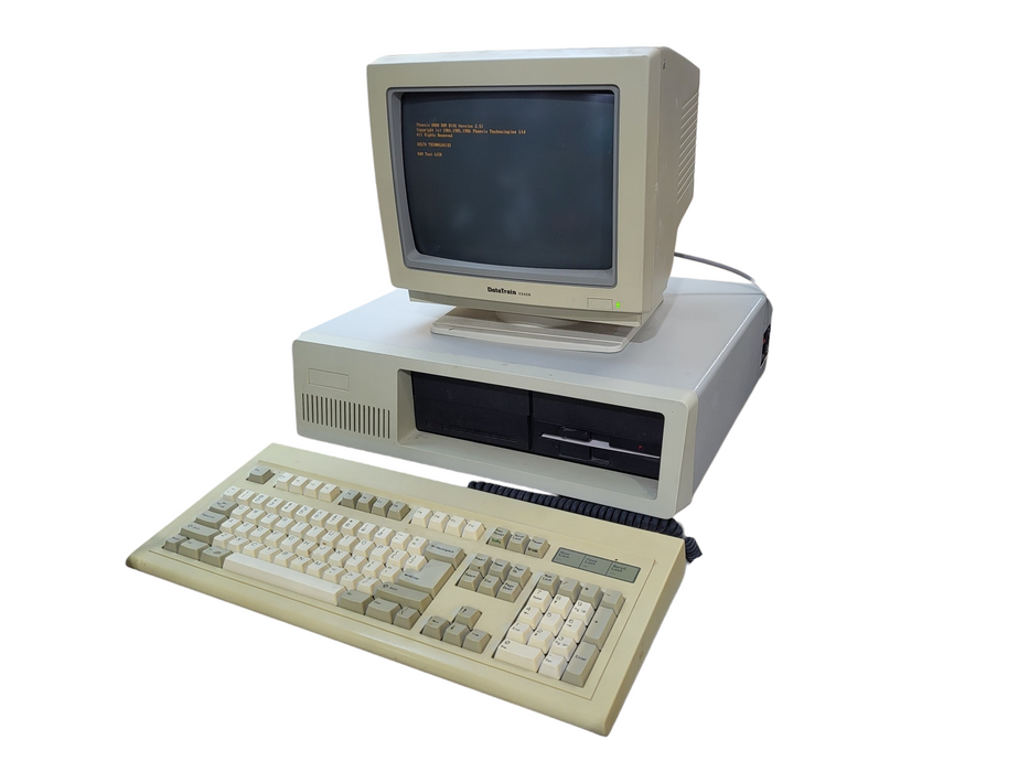 Vintage Delta Technology IBM PC/XT Clone Pheonix 8088 BIOS w/ DataTrain V242A