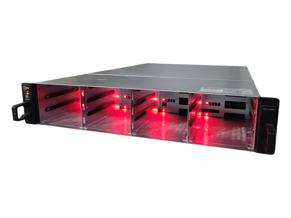 Synology RackStation RS2416RP+ 12 Bay NAS, No HDD & Caddies, READ
