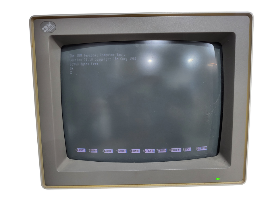 IBM Personal System/2 Model 70 386 Desktop w/ 8512-001 Monitor, keyboard