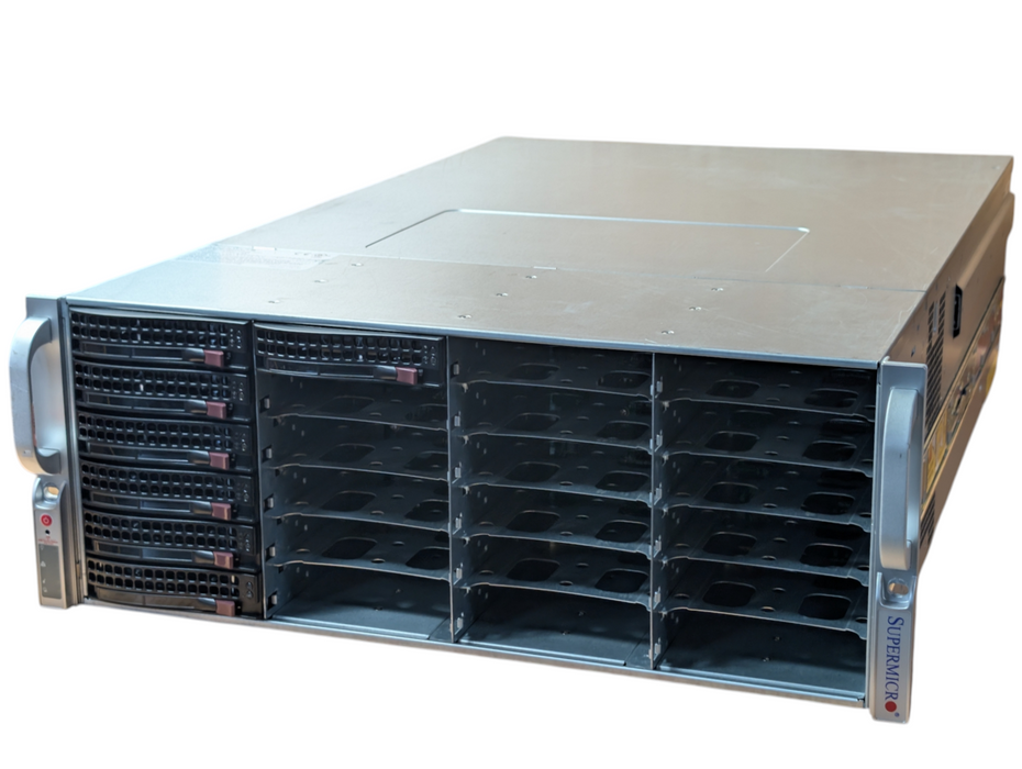 Supermicro CSE-847 JBOD 45x 3.5 inch Bays SAS 12 Gb/s CSE-PTJBOD-CB3