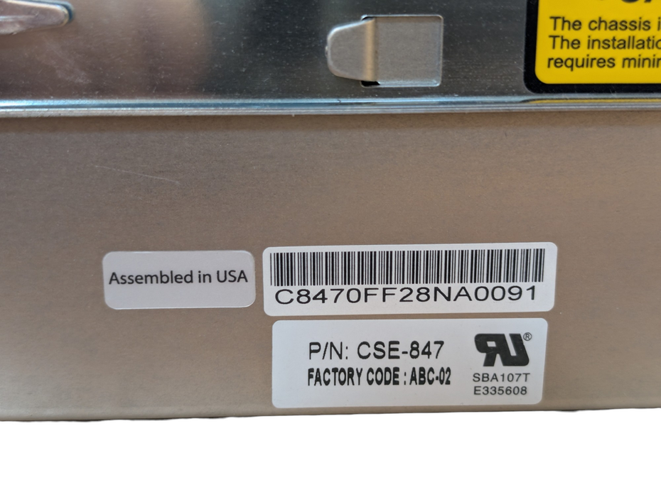 Supermicro CSE-847 JBOD 45x 3.5 inch Bays SAS 12 Gb/s CSE-PTJBOD-CB3