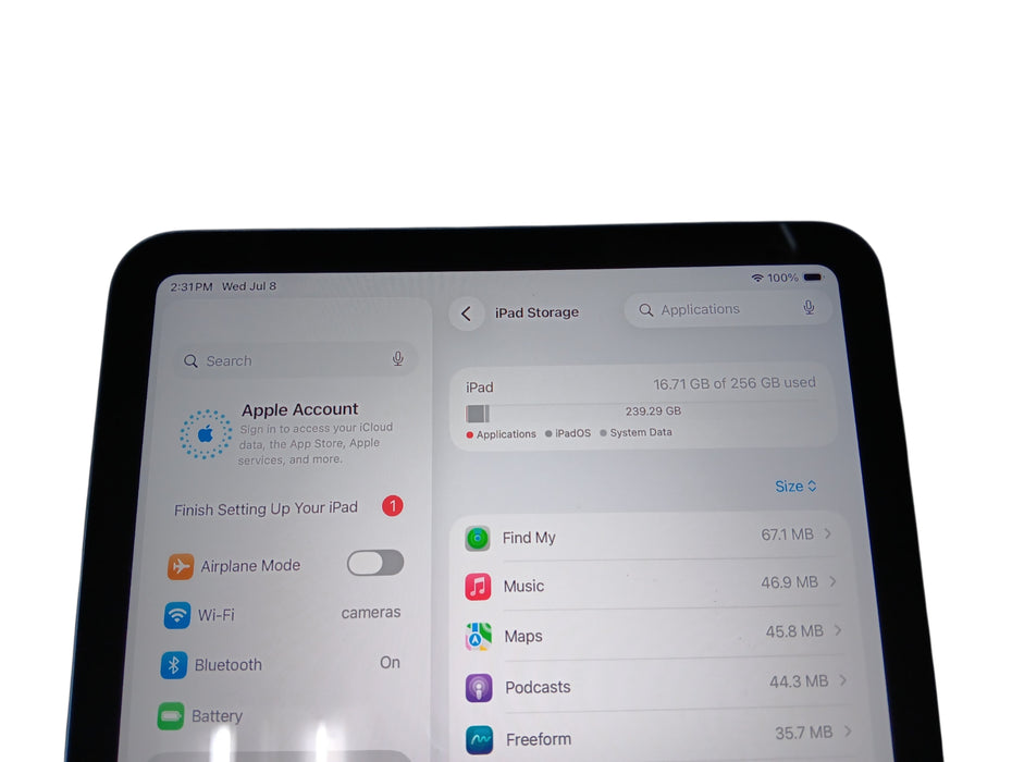Apple iPad 11th Gen A16 - 256GB - Blue [A3354]