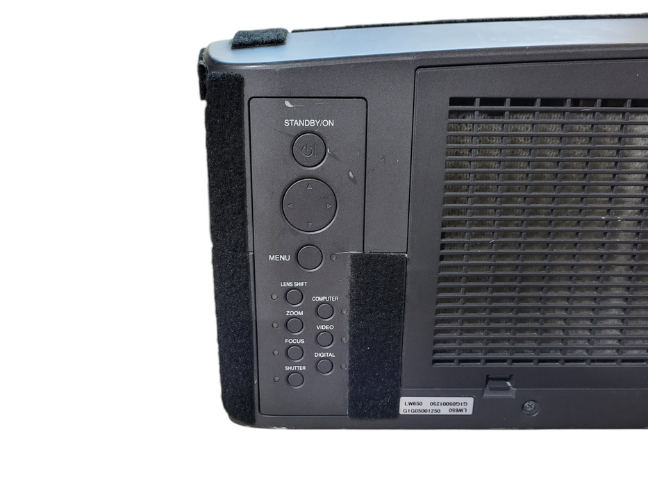 Christie LW650 WXGA Large Venue 3LCD Projector HDMI 6500 Lumens 836h Lamp hour