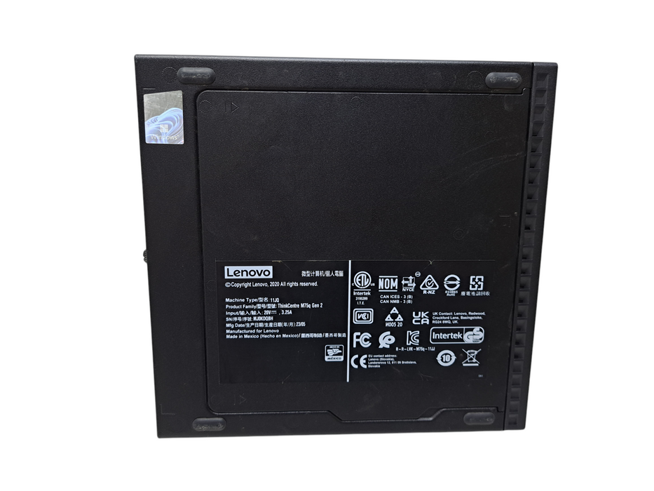 Lenovo ThinkCentre M75q Gen 2 | Ryzen 5 PRO 5650GE, 16GB DDR4, 256GB NVMe, 65W