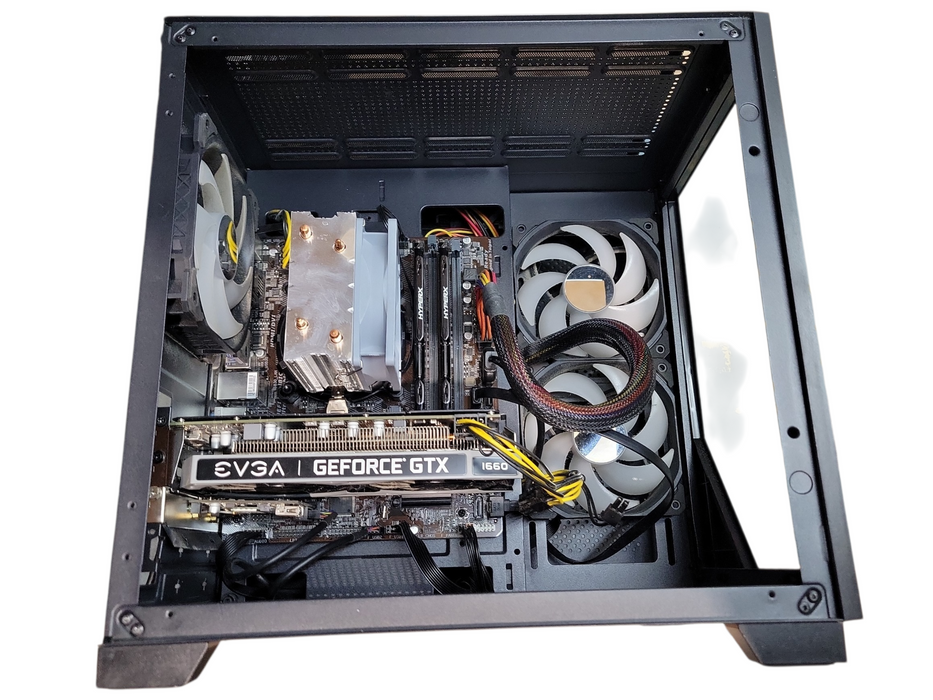 Custom Gaming PC w/ Intel i7-7700K, 8GB DDR4, EVGA GTX 1660 6GB, NO HDD/SSD