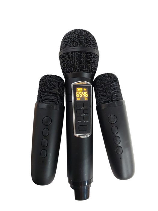 3-Wireless Microphone Set USB C