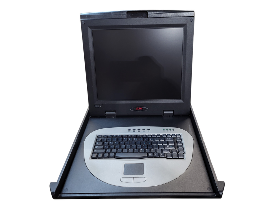 APC AP5017 17" Rack Mount LCD Monitor Keyboard Console KVM 1U