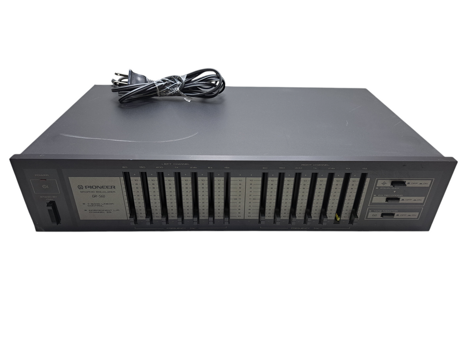 Pioneer GR-560 Dual 7-Band Linear Stereo Graphic Equalizer