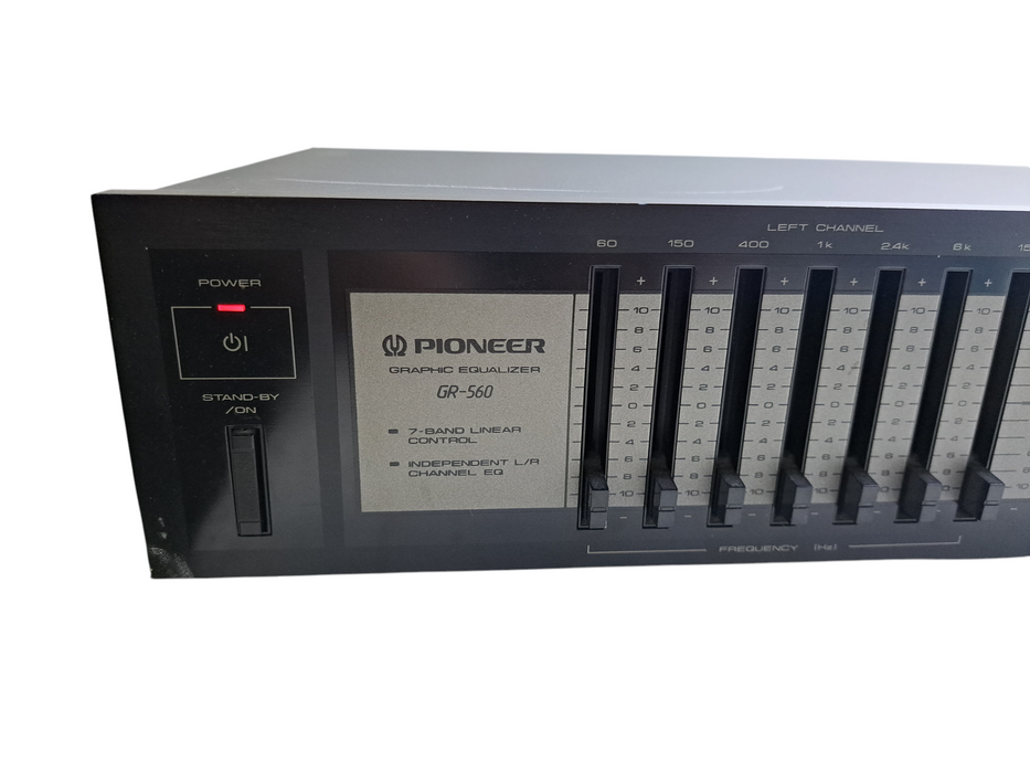 Pioneer GR-560 Dual 7-Band Linear Stereo Graphic Equalizer