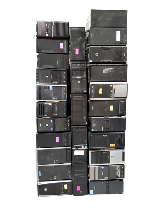 Lot 64x Generic Tower 2nd - 9th Gen Intel Core iSeries (Generic-31) - AS IS