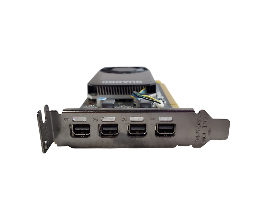 NVIDIA Quadro P600 2GB GDDR5 Graphics Card | 4x Mini DP - Low Profile