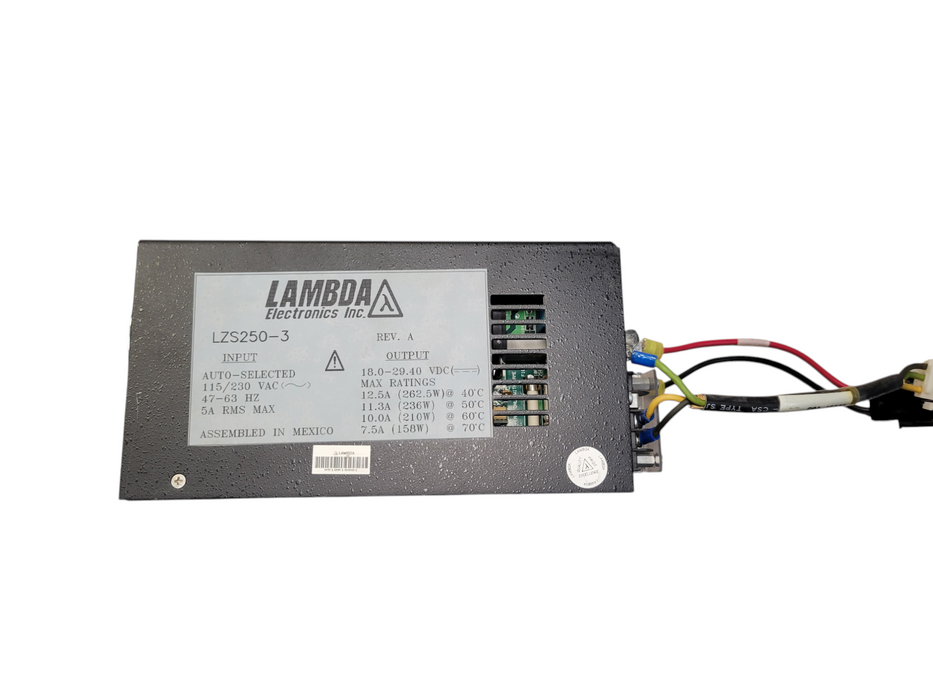 Lambda Electronics LZS-250-3 Power Supply 24V 12.5A 250W AC-DC Converter