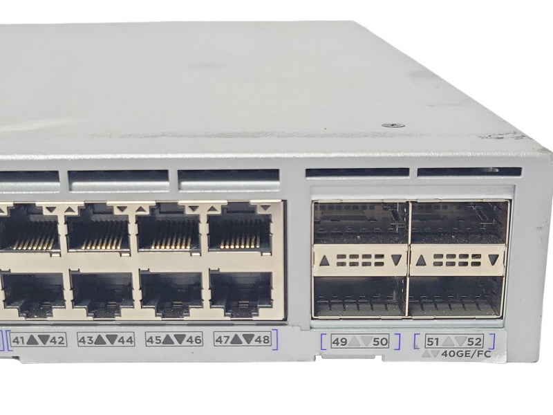 EXTREME NETWORKS XBR-VDX6740T-24-R 80-1009581-04 48 PORT SWITCH, READ _