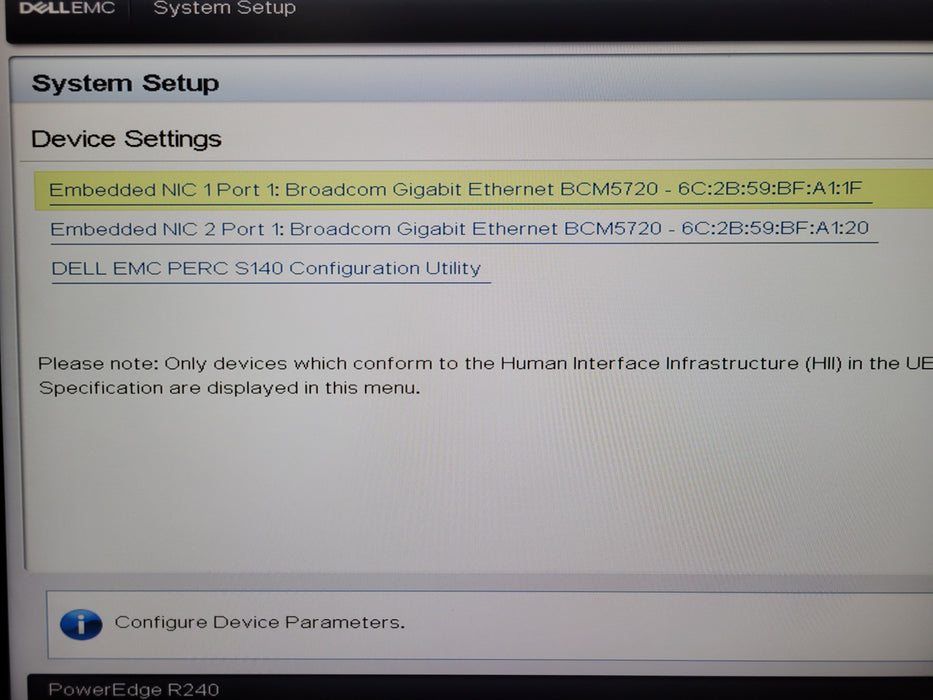 Dell PowerEdge R240, Xeon E-2224 3.40GHz, 16GB DDR4, PERC S140, 1x PSU, 2x 3.5"