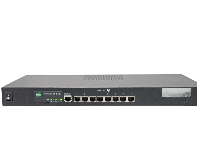 Digi PortServer TS 8 MEI 8-Port Terminal Server 50000777-02 _
