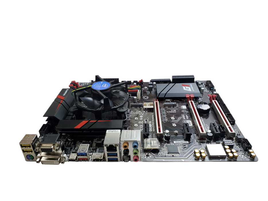 Gigabyte GA-Z170X-Gaming 3 Motherboard - Core i5-6600 - No RAM/GPU *READ*
