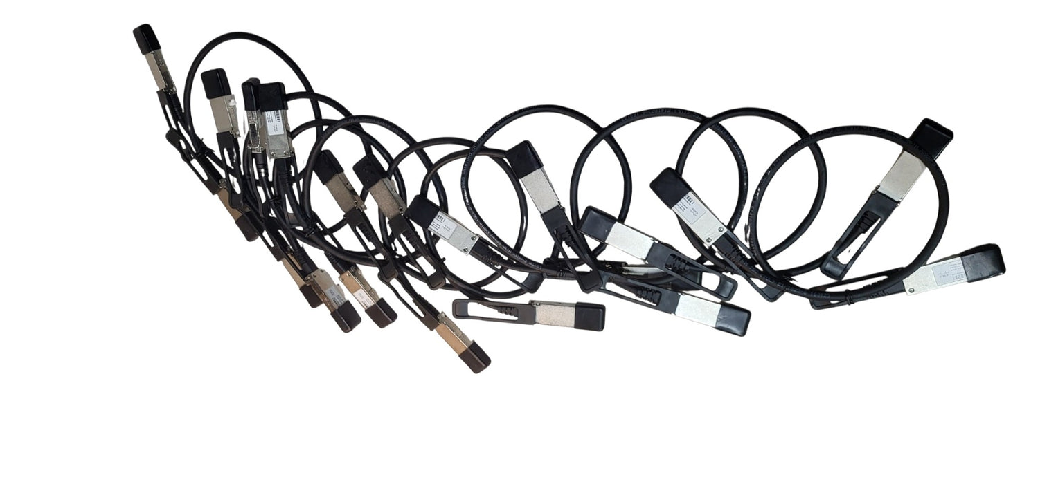 Lot of 10 Cisco Meraki MA-CBL-40G-50CM 40Gb QSFP+ DAC Cables 600-22160