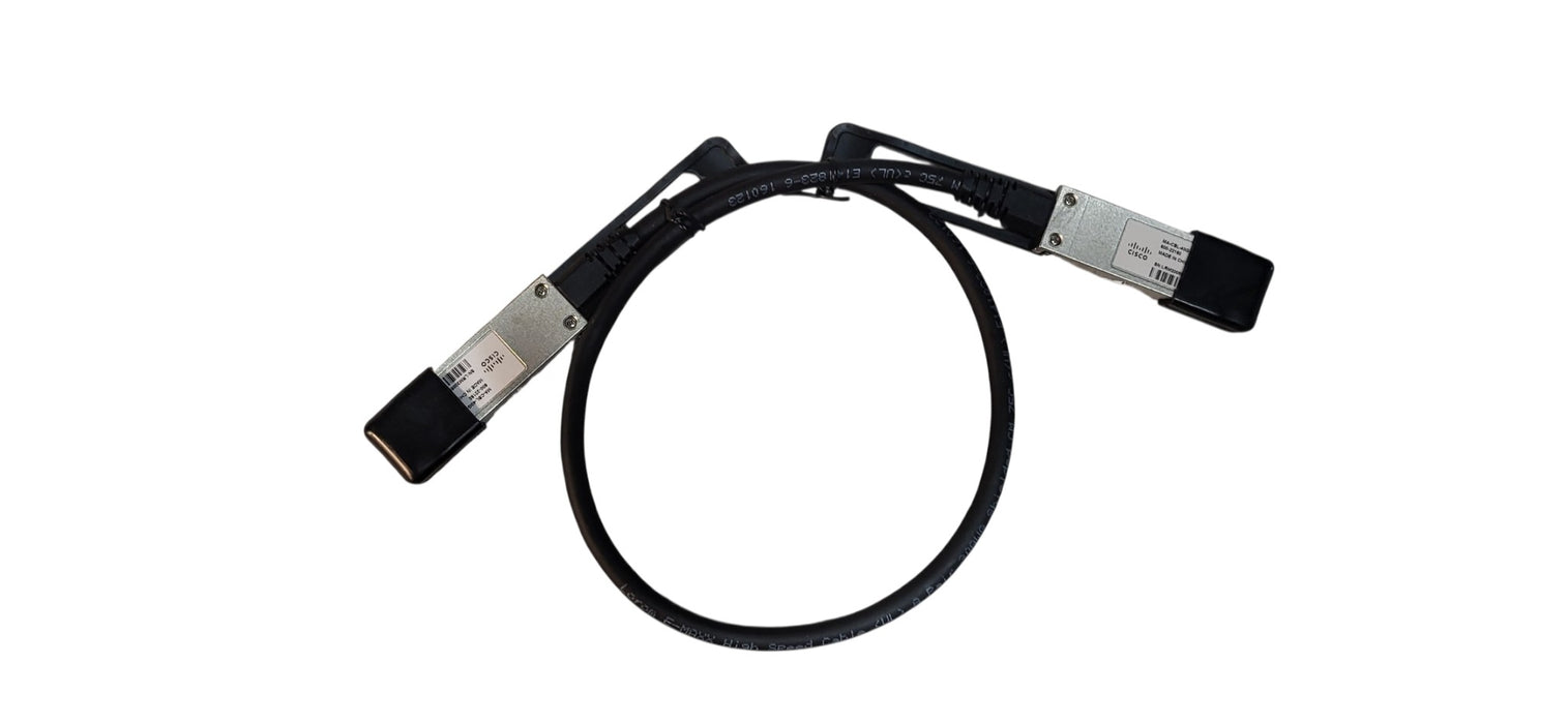 Lot of 10 Cisco Meraki MA-CBL-40G-50CM 40Gb QSFP+ DAC Cables 600-22160