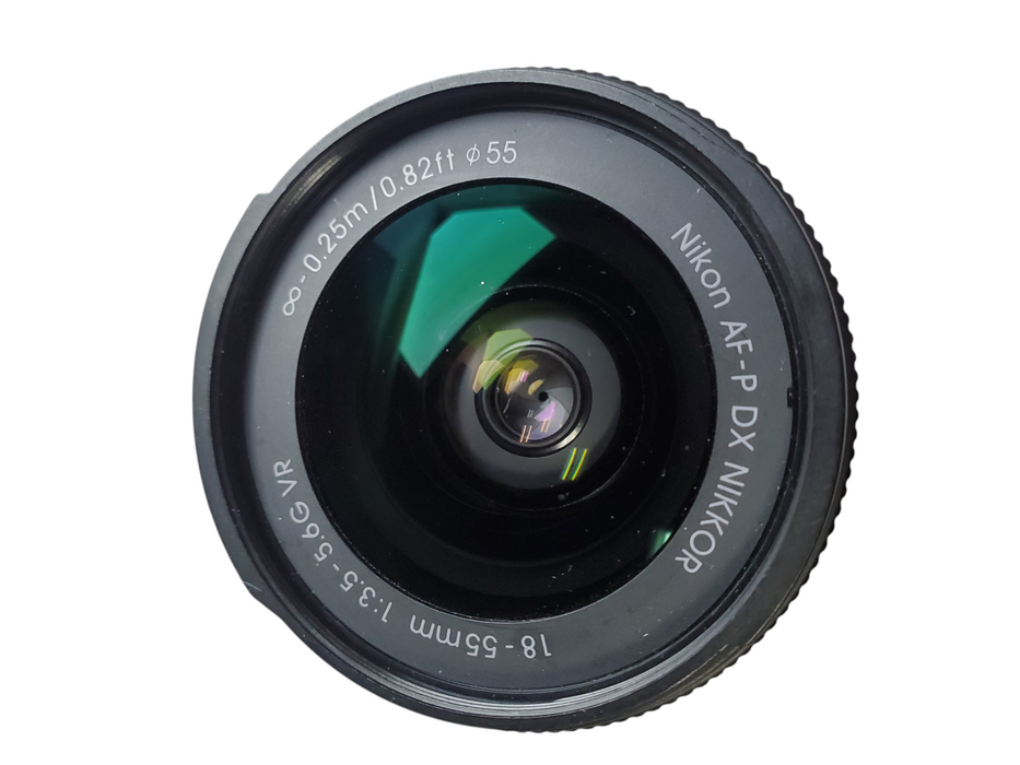 Nikon DX VR Nikkor AF-P 18-55 1:3.5-5.6 G Lens *READ*