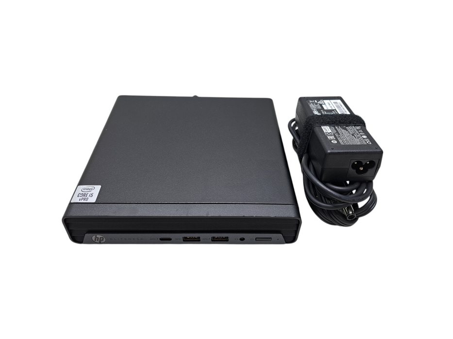 HP EliteDesk 800 G6 Mini PC | Intel Core i5-10500T, 16GB DDR4, 256GB NVMe, Wi-Fi