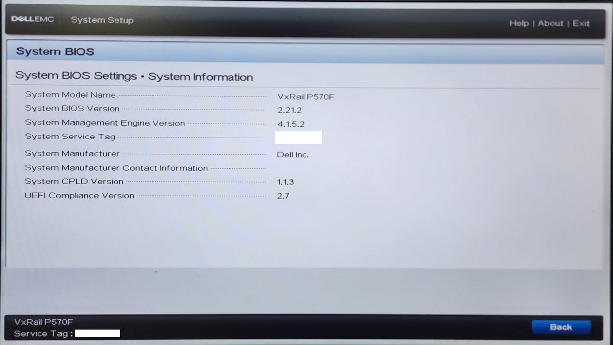 Dell VxRail P570F 24x 2.5", 2x Xeon Gold 5120 CPU, 64GB DDR4, No RAID, 2x 1600W