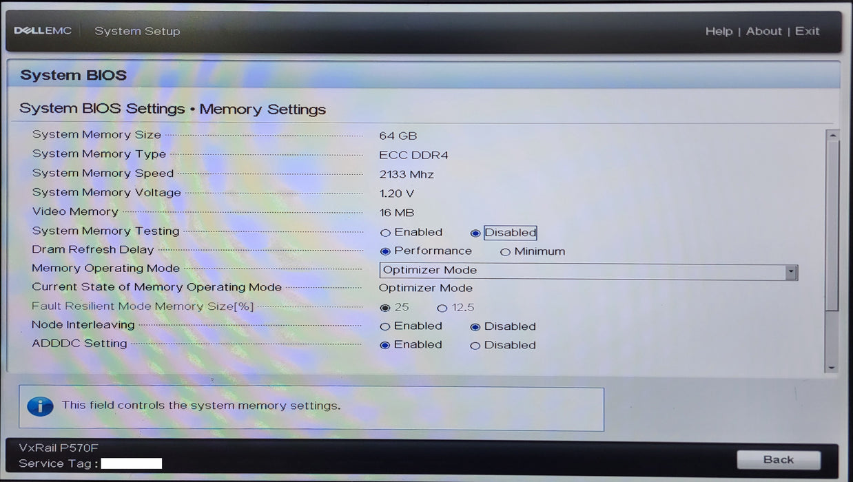 Dell VxRail P570F 24x 2.5", 2x Xeon Gold 5120 CPU, 64GB DDR4, No RAID, 2x 1600W