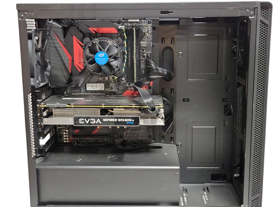 Custom Asus STRIX Z370-H Core I7-8700 16GB DDR4 GTX 1070Ti 256GB NVMe 750W PSU
