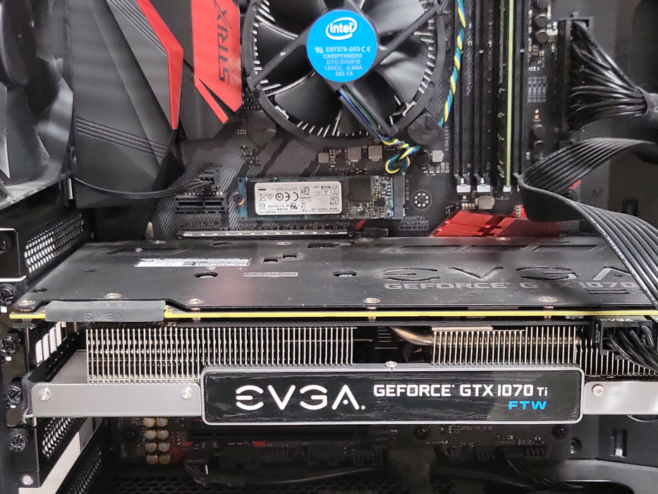 Custom Asus STRIX Z370-H Core I7-8700 16GB DDR4 GTX 1070Ti 256GB NVMe 750W PSU