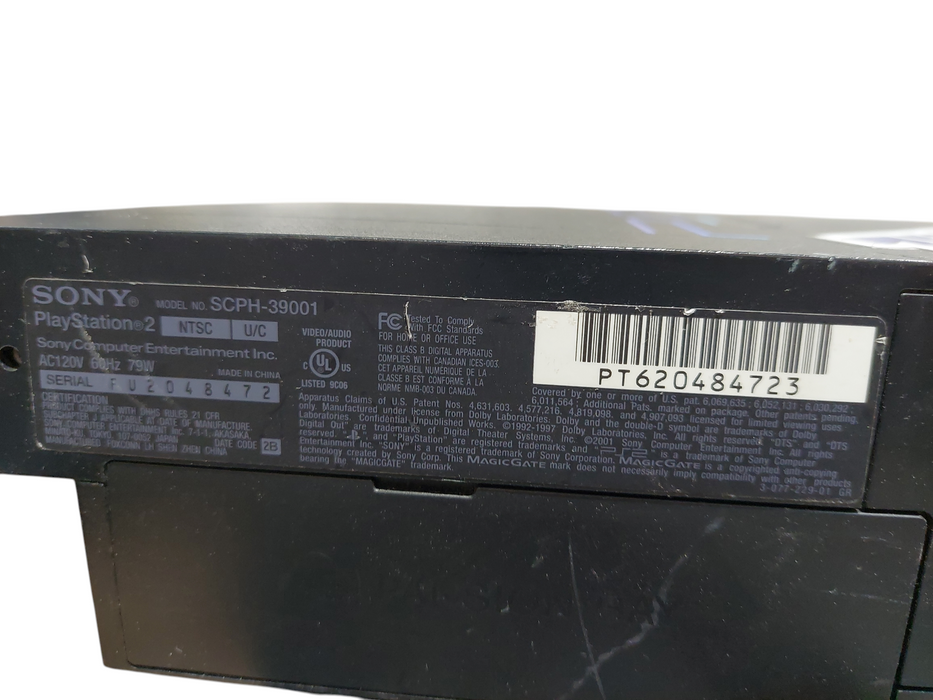 Playstation 2 Fat Model: SCPH-38001 ( Parts )