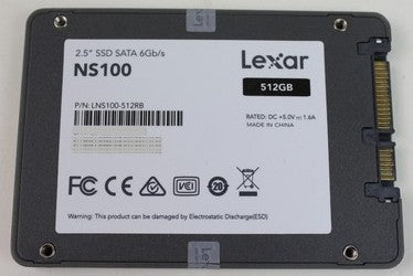 Lot 20x 256GB SATA 3 2.5'' 7mm Lexar NS100 SSD - LNS100-256RB
