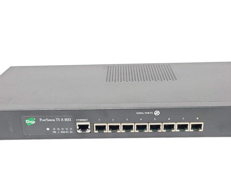 Digi PortServer TS 8 MEI 8-Port Terminal Server 50000777-02 _