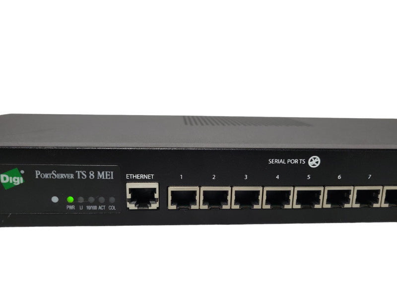 Digi PortServer TS 8 MEI 8-Port Terminal Server 50000777-02 _