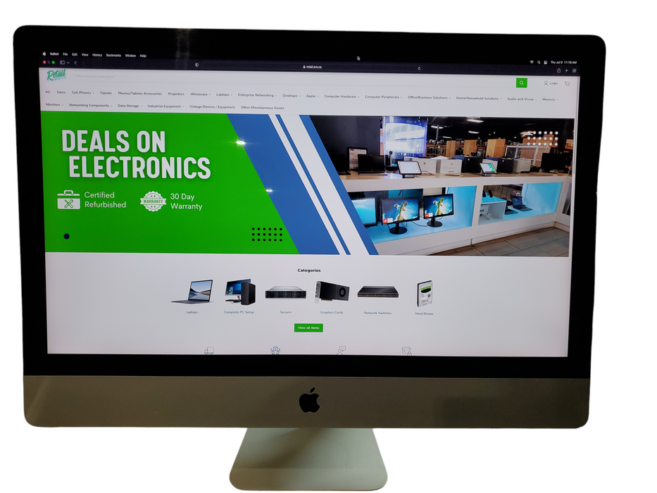 Apple iMac 2015 5K, i5-6500, 12GB DDR3, 1TB HDD