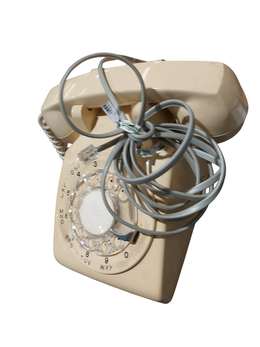 Vintage Northern Telecom Rotary Dial Telephone Beige 1974 Made in Canada