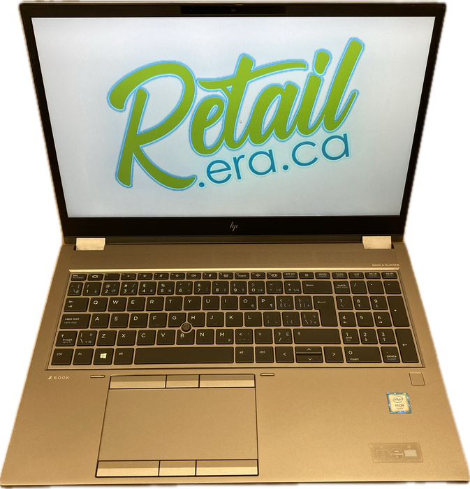 HP ZBook Fury 15 G7 XEON W-10885M 2.4GHz QUADRO T1000 4GB GPU 16GB RAM 256GB SSD