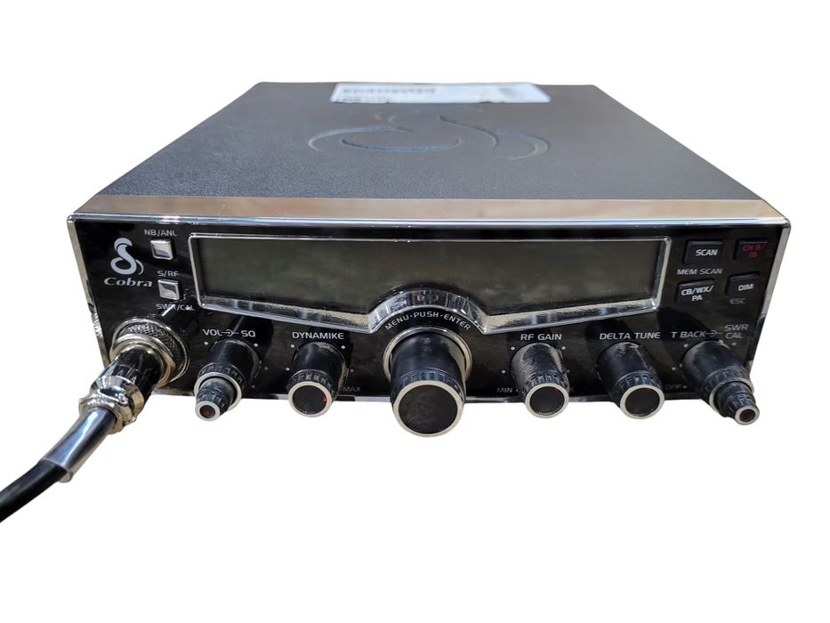Cobra 29 LX Professional AM/FM CB Radio Selectable 4-Color LCD Auto-Scan READ