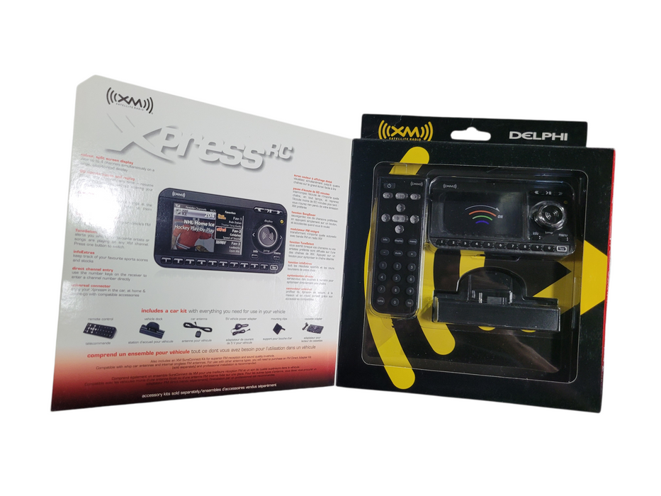 Delphi XM XpressRC Satellite Radio with Car Kit
