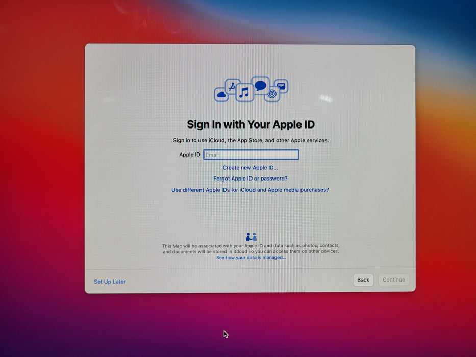 Apple iMac 2017 21.5" A1418, i5-7500, 8GB DDR4, 1TB Storage, Radeon Pro 550 4GB