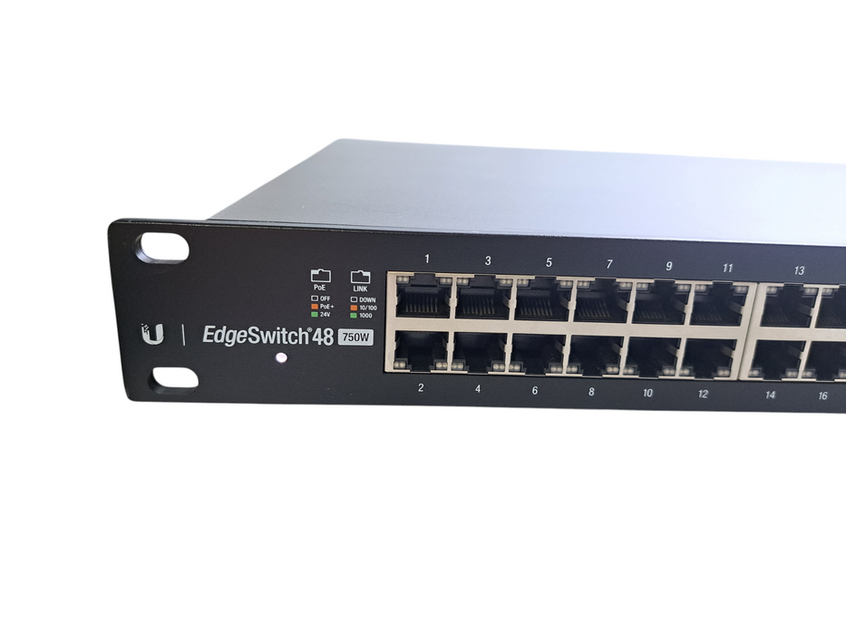 Ubiquiti EdgeSwitch 48 ES-48-750W 48-Port Gigabit PoE+ Managed Switch