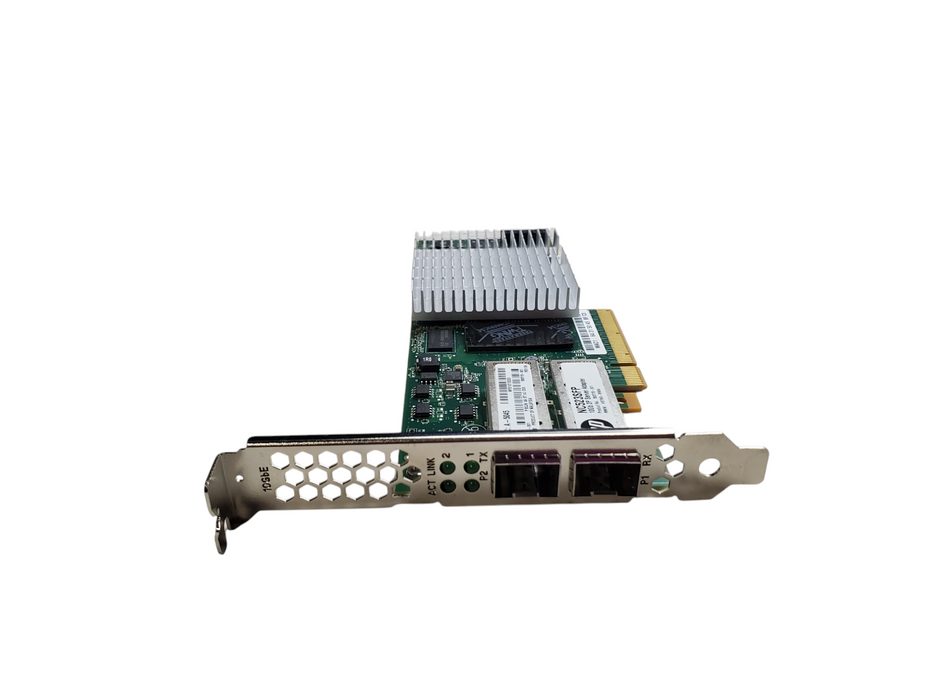HP NC523SFP 10Gb 2P Server Adapter - 593715-001 - QLE3242-HP