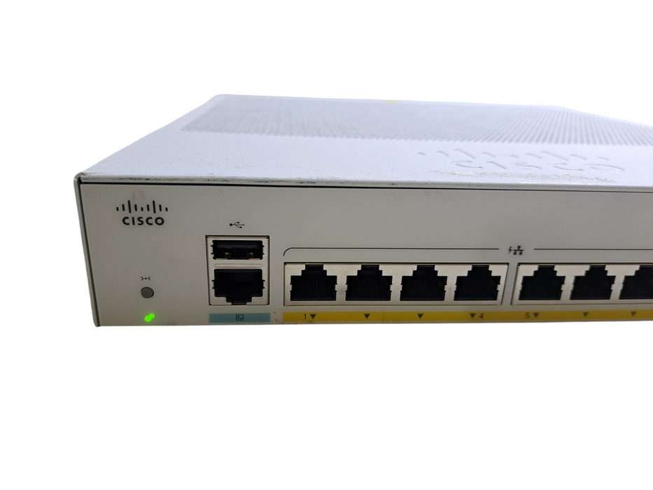 Cisco C1000-8P-2G-L Catalyst 1000 8-Port Gigabit PoE Silent Switch