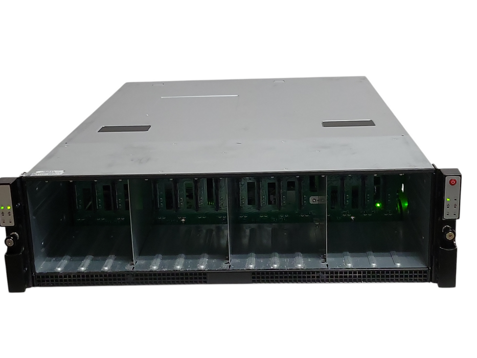 SuperMicro CSE-937 storage array w/ 2x PSU, 2x AOM-SAS3-937EL-JB controllers
