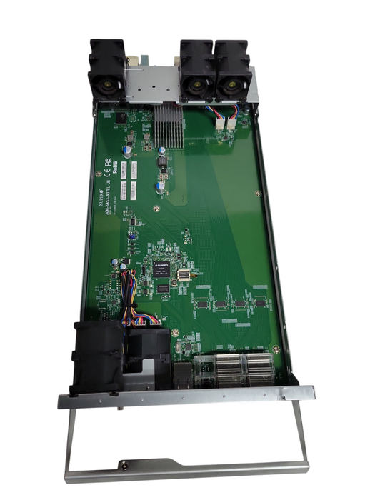 SuperMicro CSE-937 storage array w/ 2x PSU, 2x AOM-SAS3-937EL-JB controllers