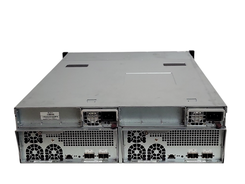 SuperMicro CSE-937 storage array w/ 2x PSU, 2x AOM-SAS3-937EL-JB controllers
