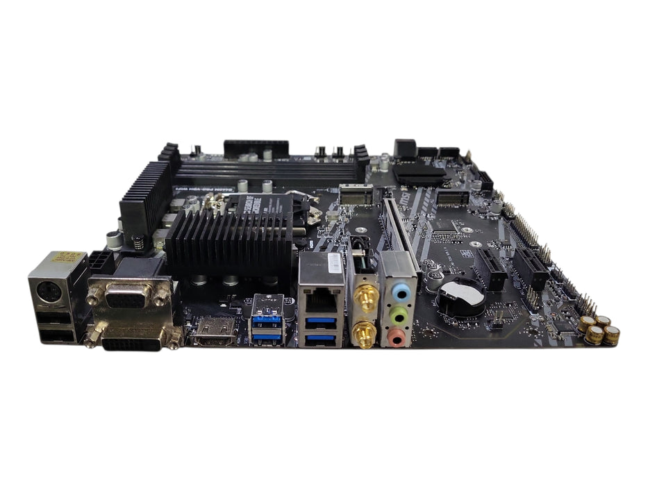 MSI B460M PRO-VDH WIFI Socket LGA1200 DDR4 Micro ATX Motherboard, No I/O Shield