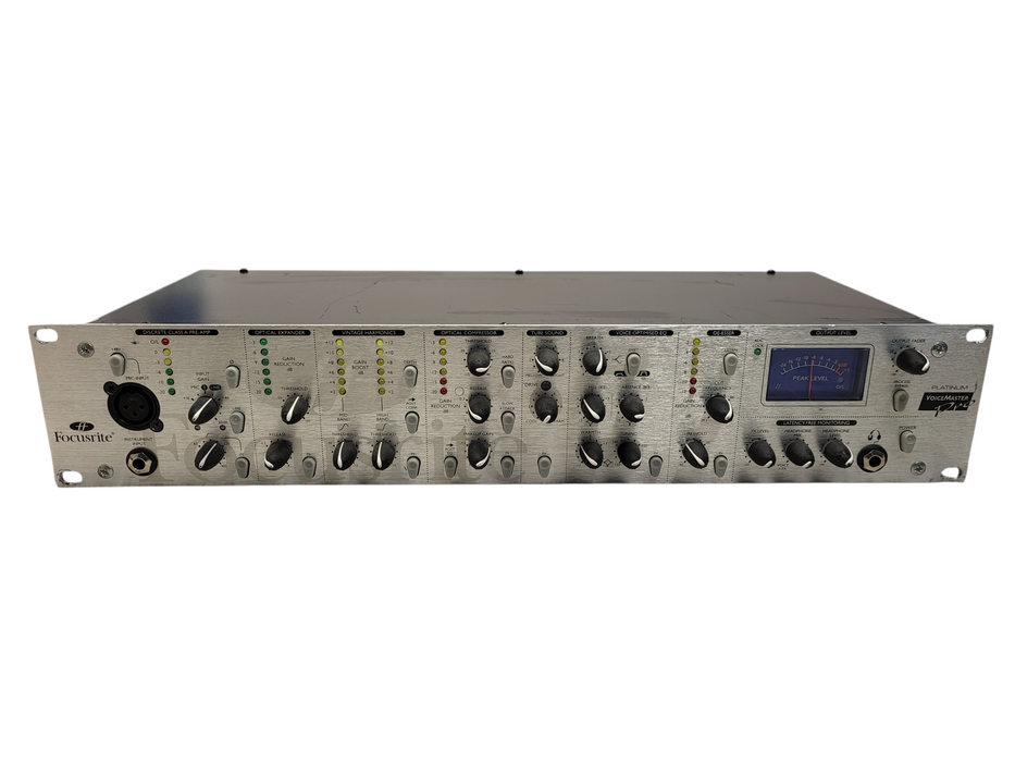 Focusrite Platinum 9 VoiceMaster Pro Channel Strip EQ Compressor DeEsser