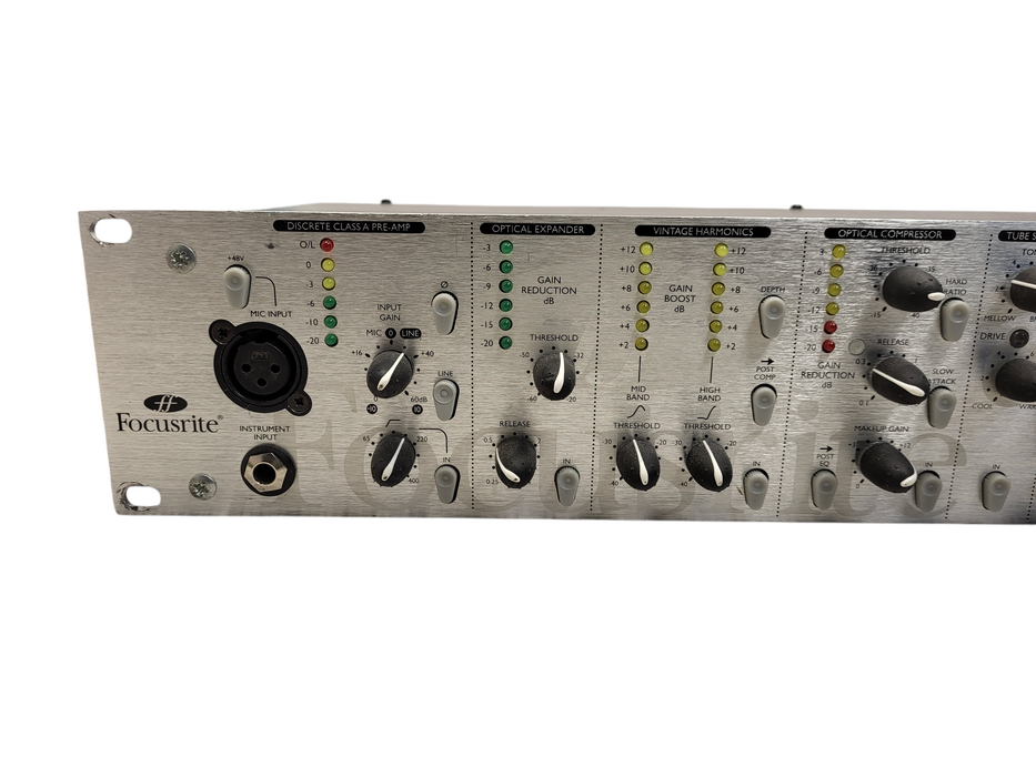 Focusrite Platinum 9 VoiceMaster Pro Channel Strip EQ Compressor DeEsser