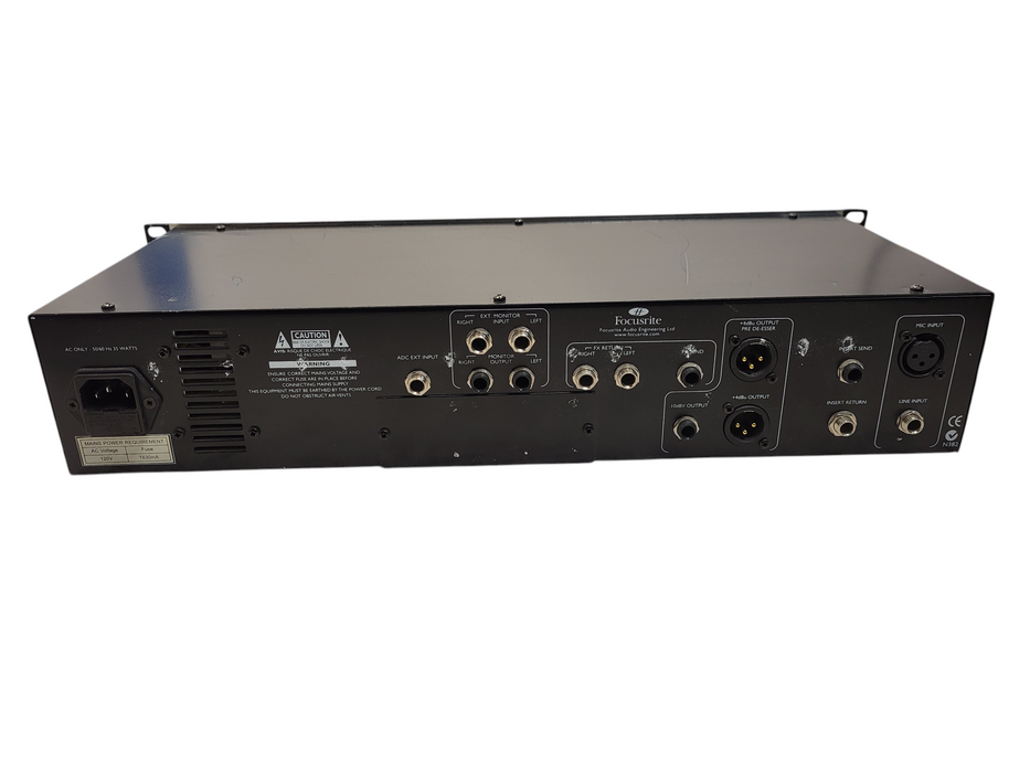 Focusrite Platinum 9 VoiceMaster Pro Channel Strip EQ Compressor DeEsser