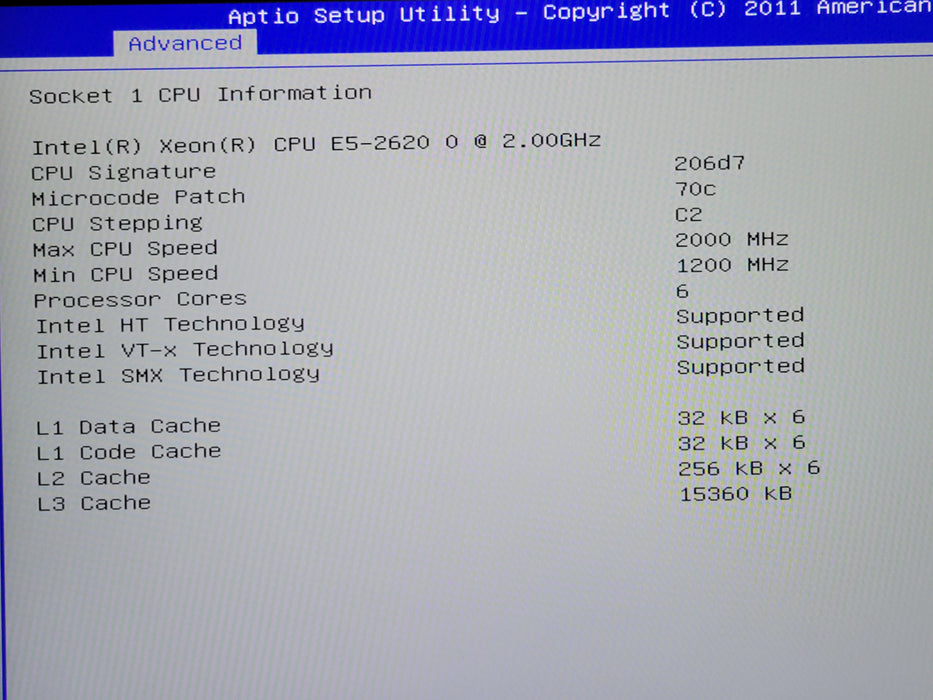 SuperMicro 217-16 X9DRT 4-Node Server, 8x Xeon E5-2620 2.0GHz, 384GB DDR3, 2xPSU