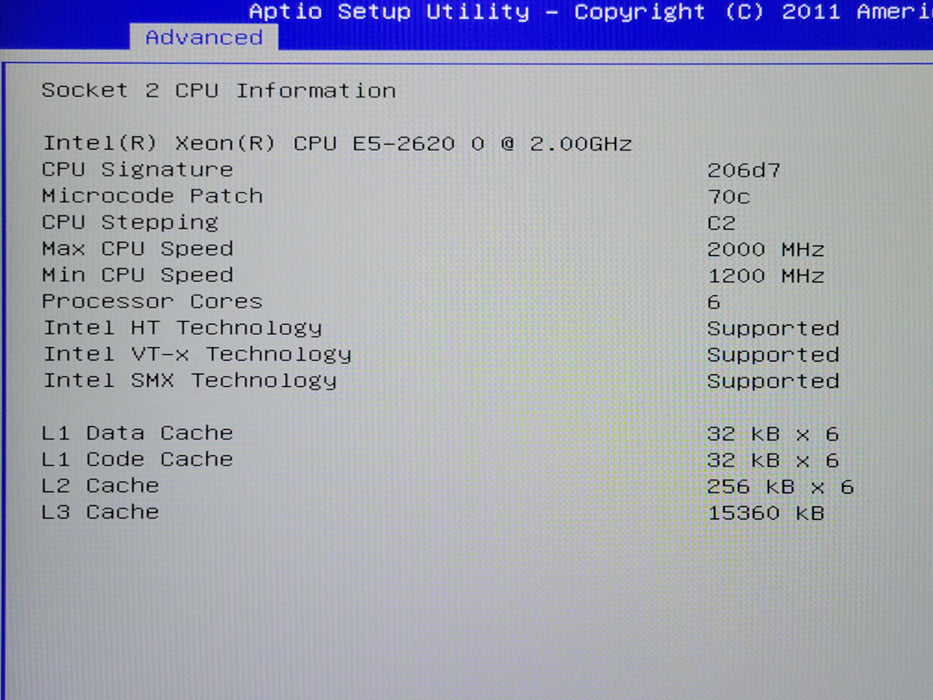 SuperMicro 217-16 X9DRT 4-Node Server, 8x Xeon E5-2620 2.0GHz, 384GB DDR3, 2xPSU